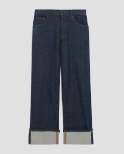 Jeans|Comptoir des Cotonniers Ava - Jean Straight Selvedge 4287 Denim_Brut