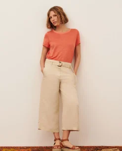 Pantalons|Comptoir des Cotonniers Babeth - Jupe-Culotte 0300 Castle Wall