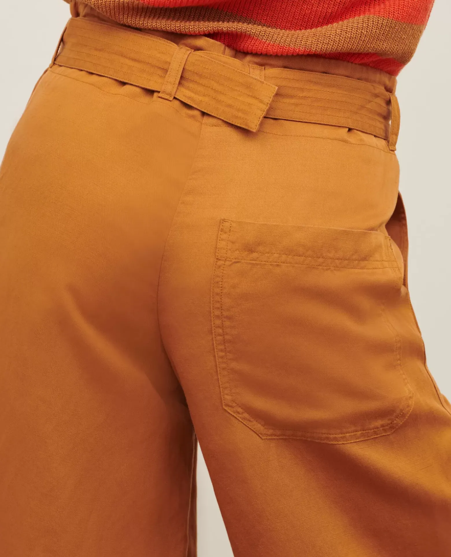 Pantalons|Comptoir des Cotonniers Babeth - Jupe-Culotte 0320 Almond Brown