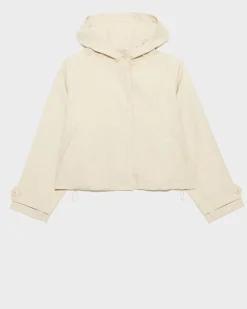 Vestes & Trenchs|Comptoir des Cotonniers Blouson En Lin Melange 0300 Castle Wall