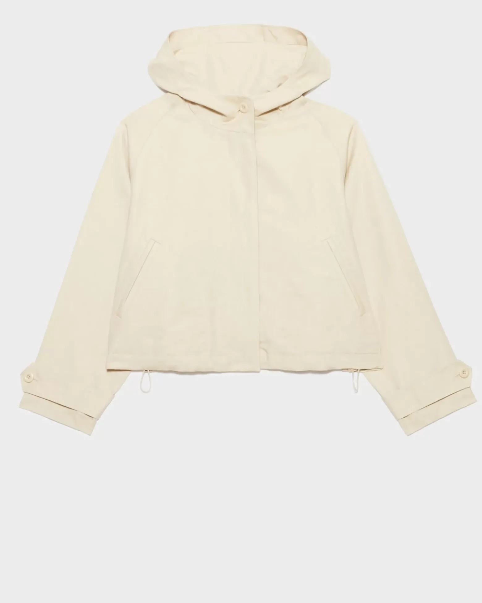 Vestes & Trenchs|Comptoir des Cotonniers Blouson En Lin Melange 0300 Castle Wall
