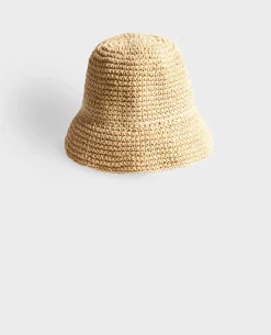 Bobs, Bonnets & Casquettes|Comptoir des Cotonniers Bob En Raphia 7003 30 Natural