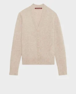 Maille|Comptoir des Cotonniers Cardigan En Cachemire 8810 02 Lightgray