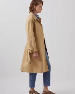 Vestes & Trenchs|Comptoir des Cotonniers Catherine - Trench Ample 0321 Starfish Beige