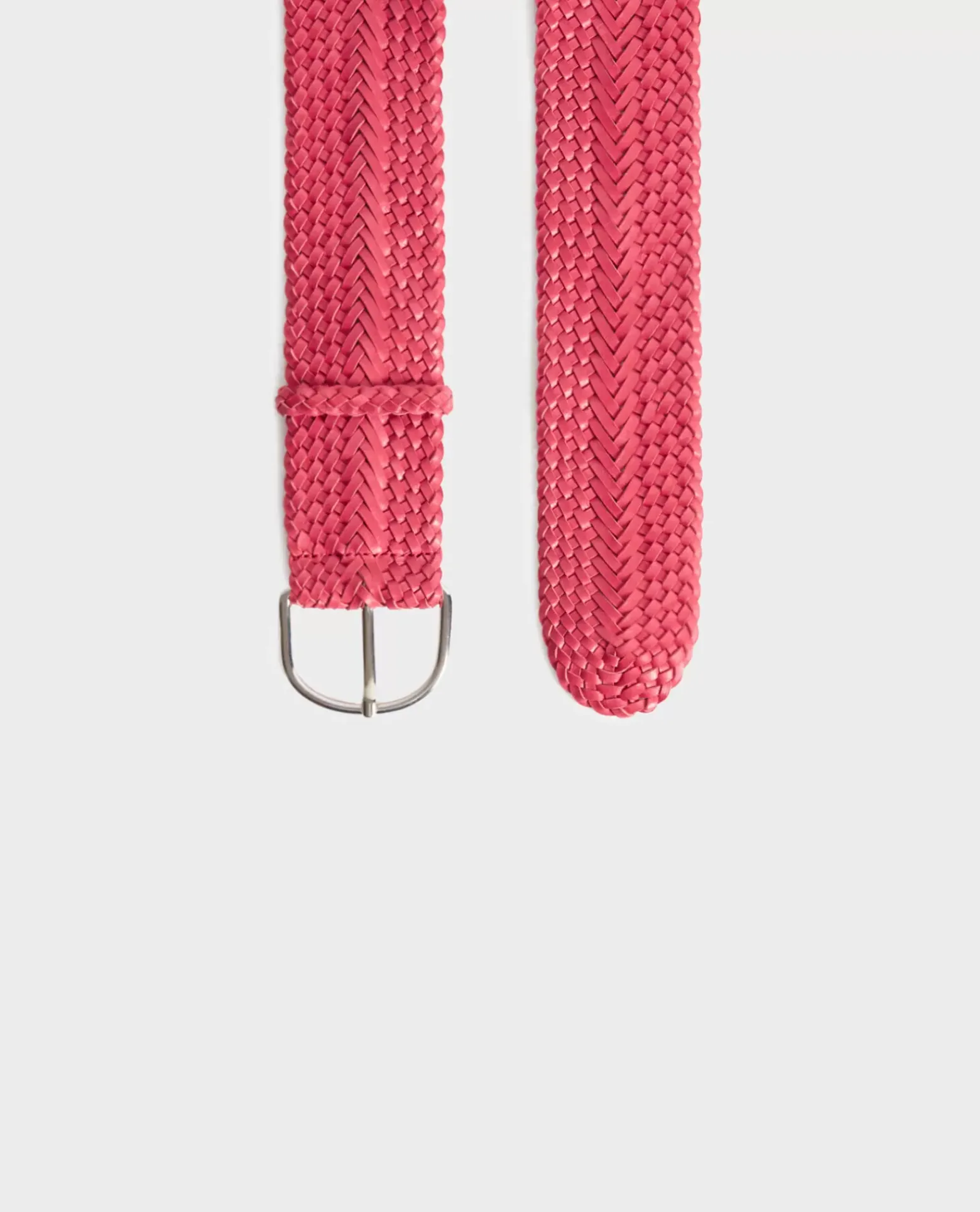 Ceintures|Comptoir des Cotonniers Ceinture Large Tressee En Cuir 0134 Spritz