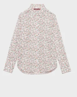 Blouses & Chemises|Comptoir des Cotonniers Chemise En Coton 0110 Champs Fleuris Pink