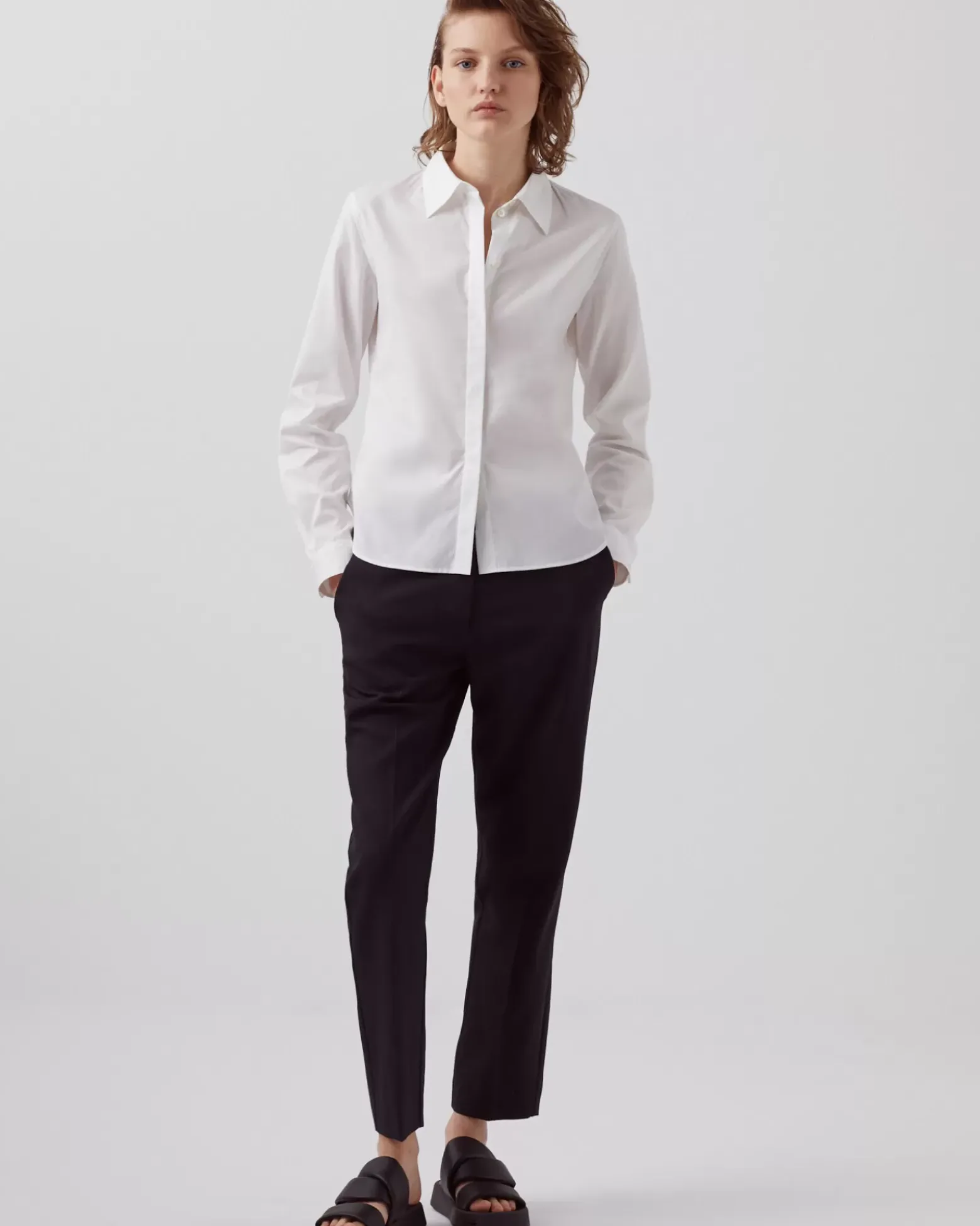 Blouses & Chemises|Comptoir des Cotonniers Chemise En Coton 8885 00 White