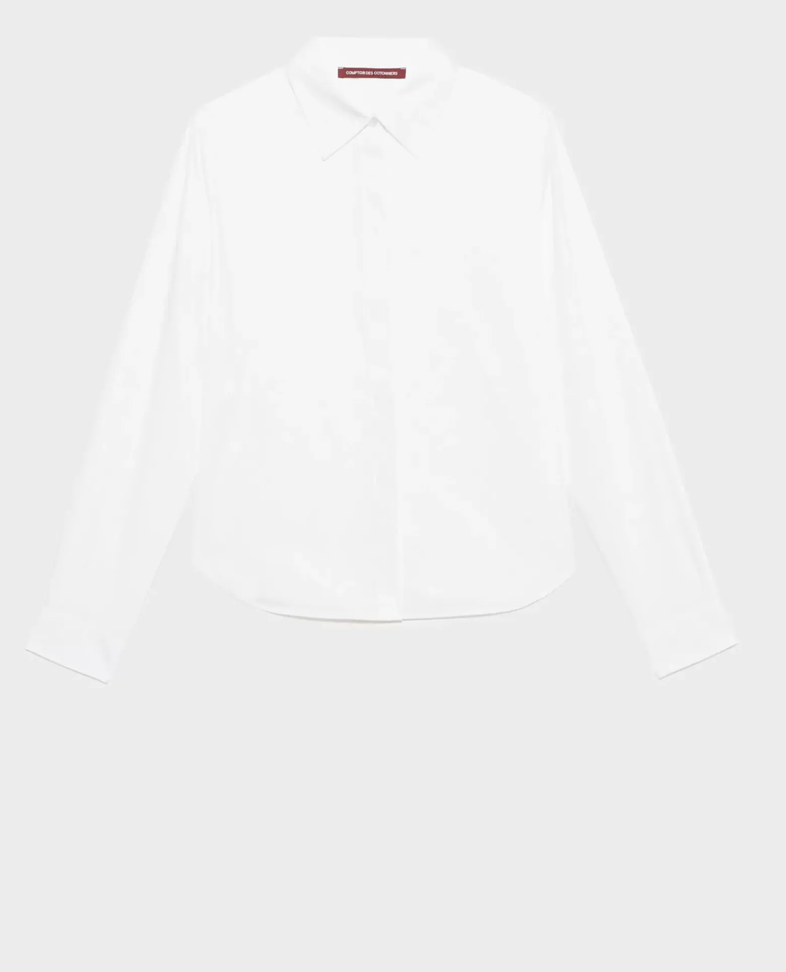 Blouses & Chemises|Comptoir des Cotonniers Chemise En Coton 8885 00 White
