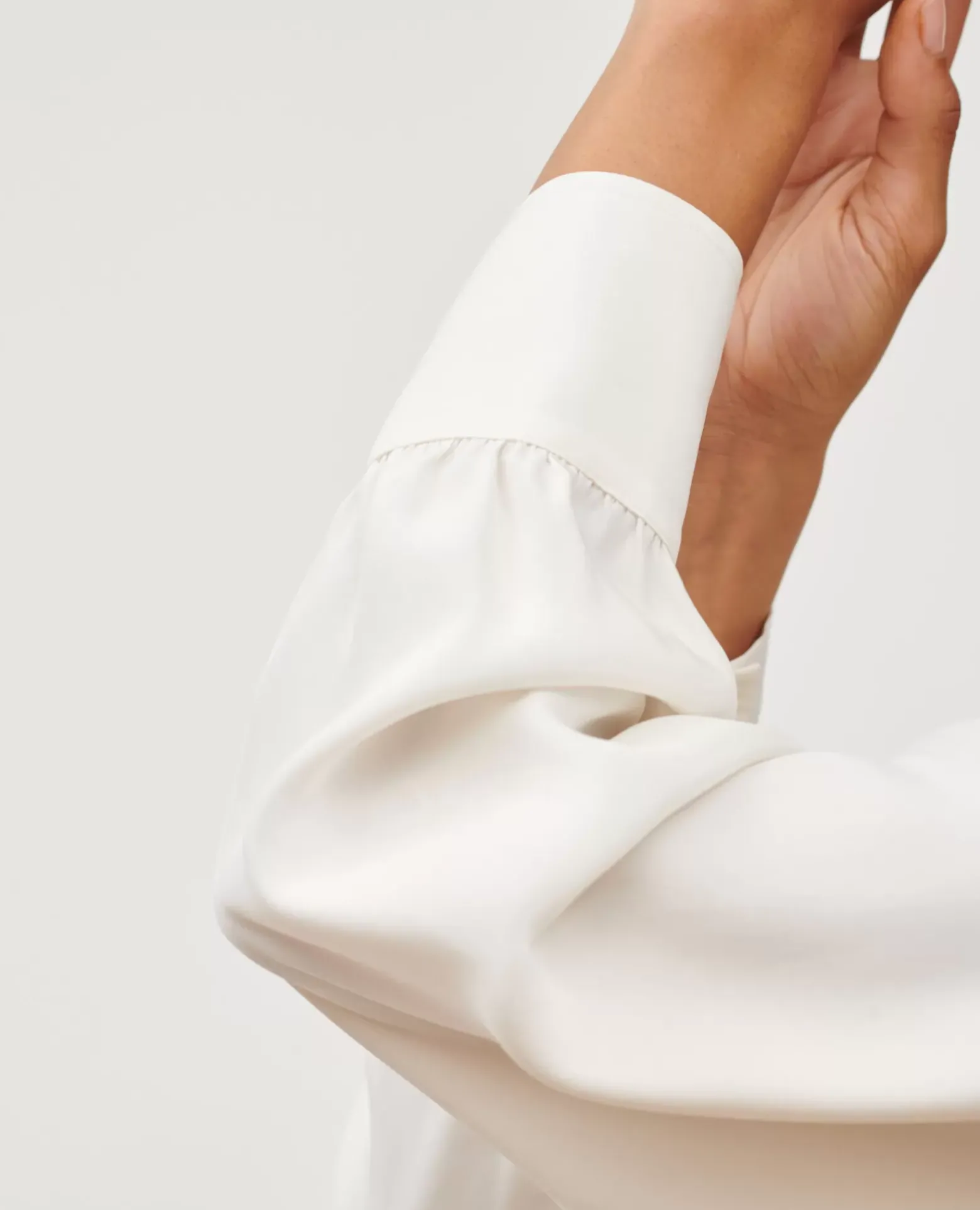 Blouses & Chemises|Comptoir des Cotonniers Chemise En Soie 4224 Gardenia