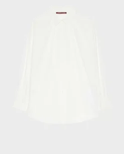 Blouses & Chemises|Comptoir des Cotonniers Chemise Tunique En Coton 0007 White
