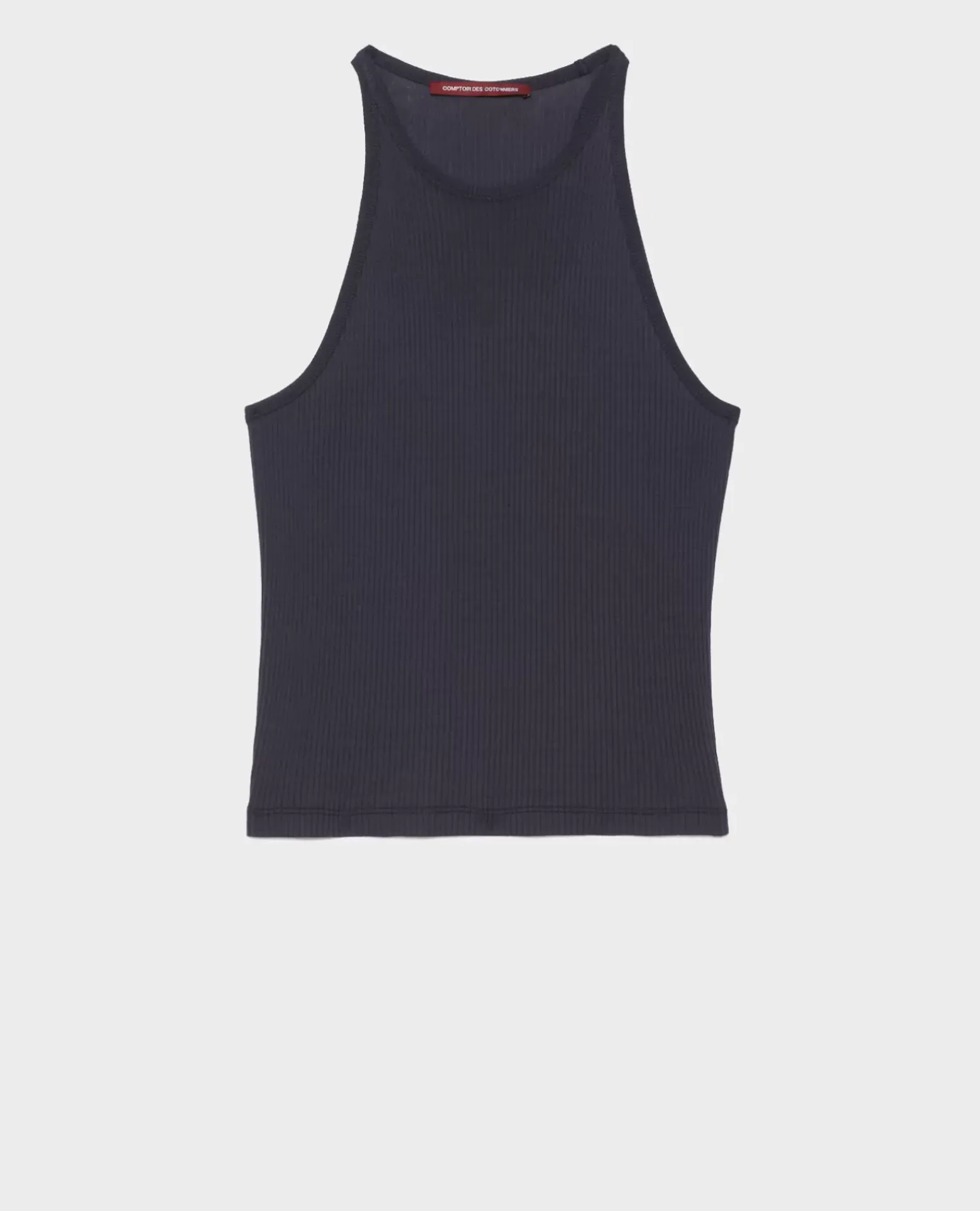 Tops|Comptoir des Cotonniers Debardeur En Coton 0693 Navy