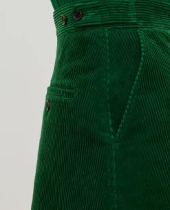 Jupes & Shorts|Comptoir des Cotonniers Jupe Courte En Velours Cotele 8817 58 Darkgreen