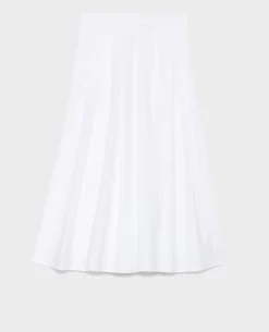 Jupes & Shorts|Comptoir des Cotonniers Jupe Longue En Coton 0007 White