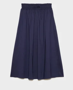 Jupes & Shorts|Comptoir des Cotonniers Jupe Longue En Coton 68 Blue