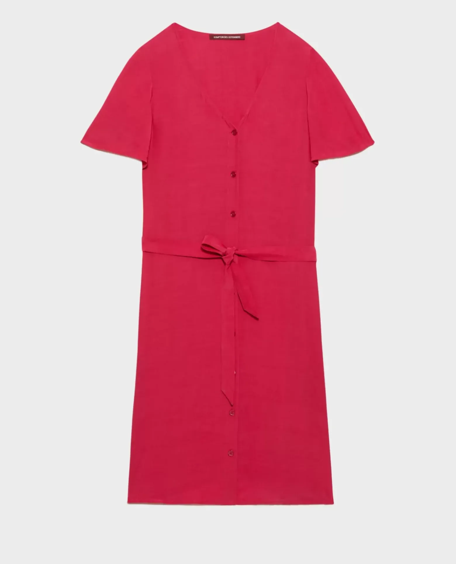 Robes|Comptoir des Cotonniers Laetitia - Robe Courte Fluide 8905 Cherries Jubilee