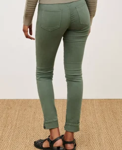 Jeans|Comptoir des Cotonniers Lili - Slim - Jean En Coton 0381 Dark Forest