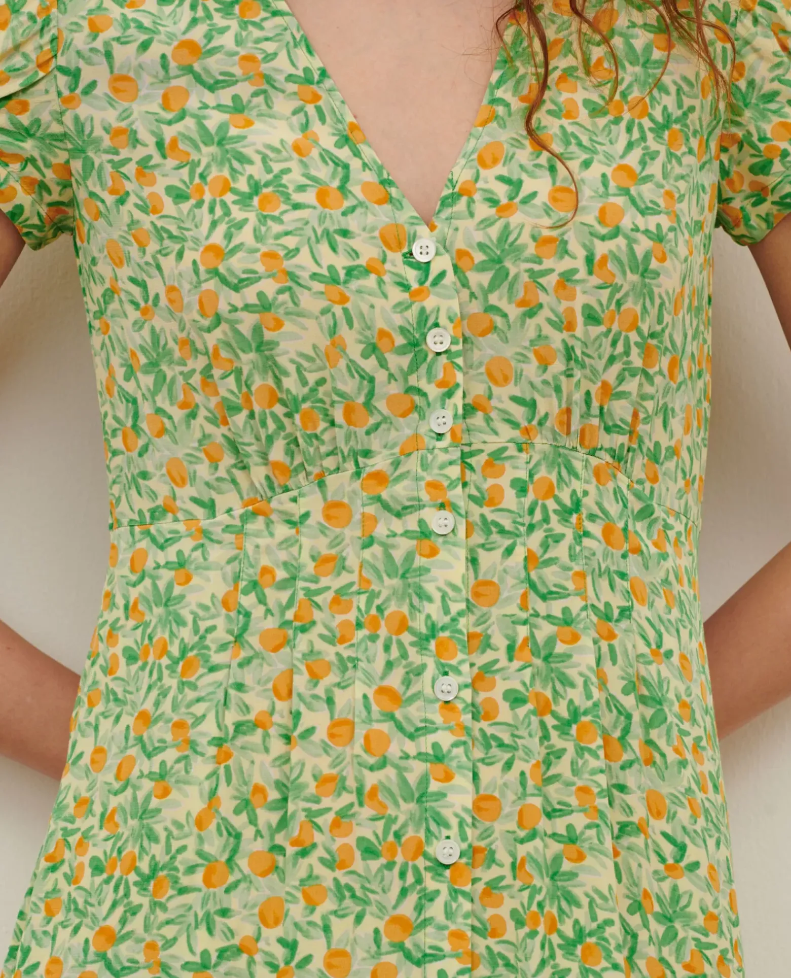 Robes|Comptoir des Cotonniers Ludivine - Robe Longue 0420 Zest Yellow