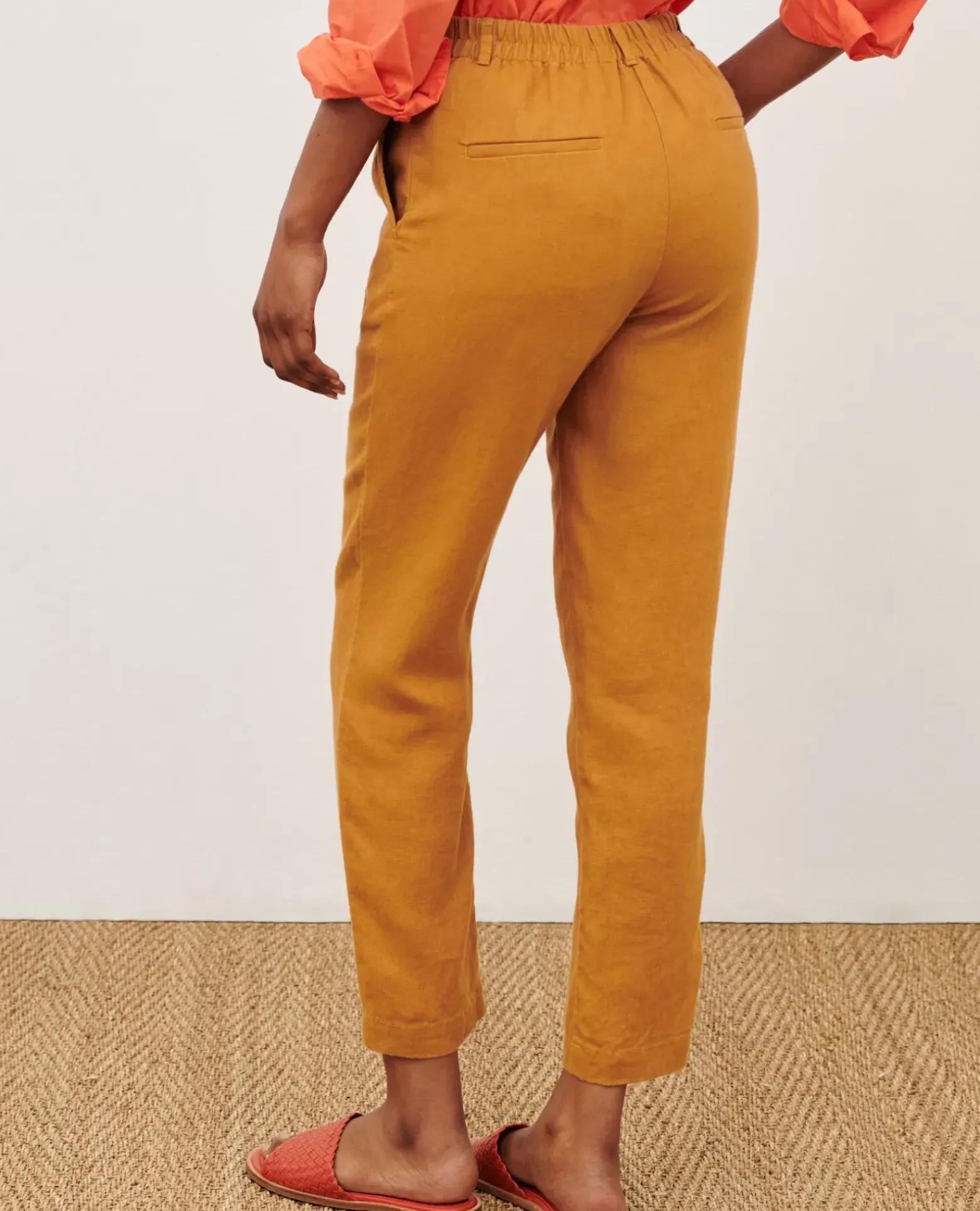 Pantalons|Comptoir des Cotonniers Marguerite - Pantalon Cigarette 36 Brown