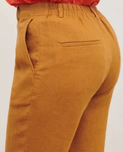Pantalons|Comptoir des Cotonniers Marguerite - Pantalon Cigarette 36 Brown