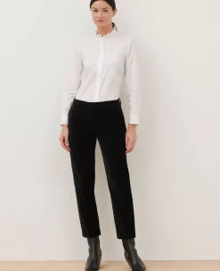 Pantalons|Comptoir des Cotonniers Marguerite - Pantalon Cigarette 4216 Black_Beauty