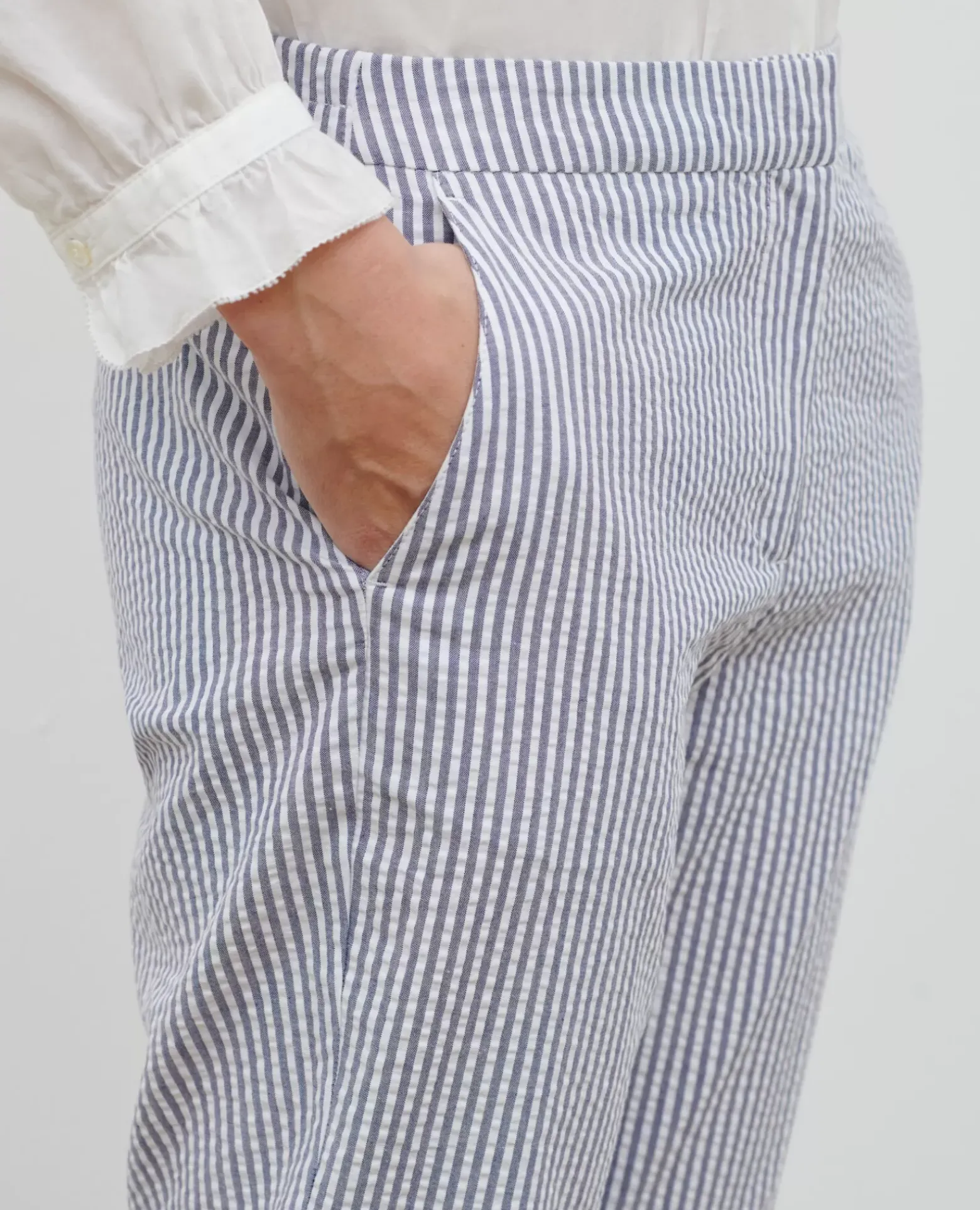 Pantalons|Comptoir des Cotonniers Marguerite - Pantalon Cigarette Str Navy