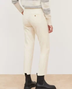Pantalons|Comptoir des Cotonniers Marguerite - Pantalon Cigarette 4142 Ecru
