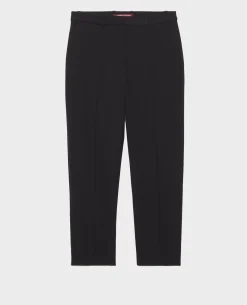 Pantalons|Comptoir des Cotonniers Marguerite - Pantalon Cigarette 4216 Black_Beauty