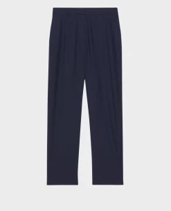 Pantalons|Comptoir des Cotonniers Marguerite - Pantalon Cigarette 0693 Navy