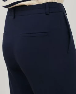 Pantalons|Comptoir des Cotonniers Marguerite - Pantalon Cigarette 0693 Navy