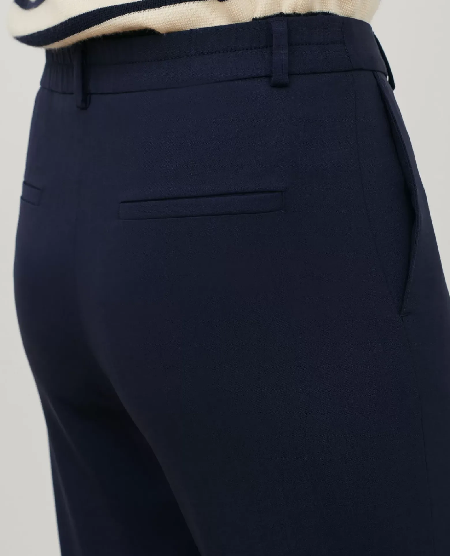 Pantalons|Comptoir des Cotonniers Marguerite - Pantalon Cigarette 0693 Navy