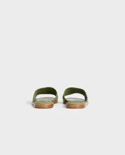 Chaussures|Comptoir des Cotonniers Pam - Sandales En Cuir 58 Green