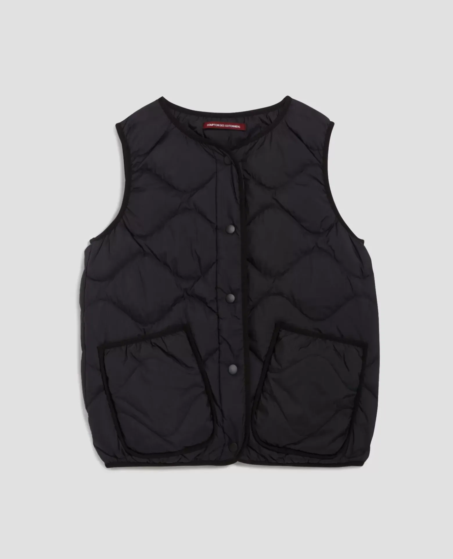 Vestes & Trenchs|Comptoir des Cotonniers Plume - Doudoune Ultra Legere 09 Black
