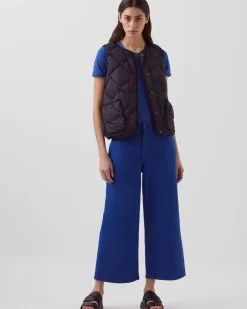 Vestes & Trenchs|Comptoir des Cotonniers Plume - Veste Sans Manches 0093 Black