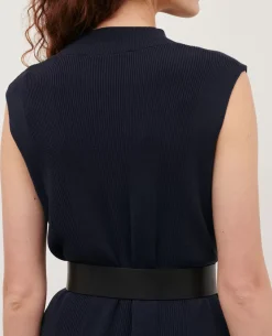 Maille|Comptoir des Cotonniers Pull Debardeur En Coton 4277 Night_Sky