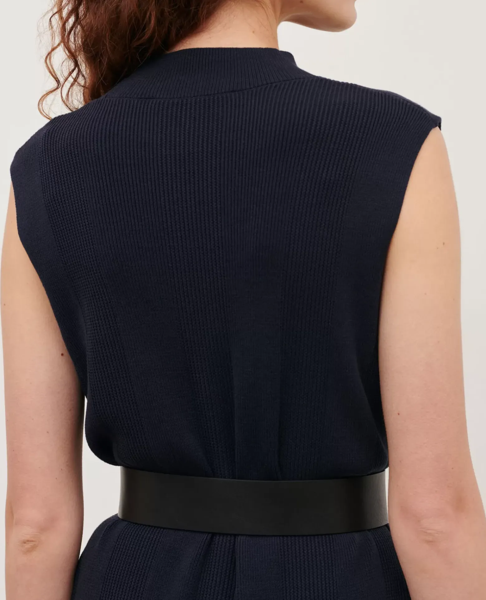 Maille|Comptoir des Cotonniers Pull Debardeur En Coton 4277 Night_Sky