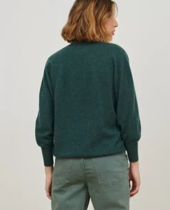 Maille|Comptoir des Cotonniers Pull En Cachemire 8817 58 Darkgreen