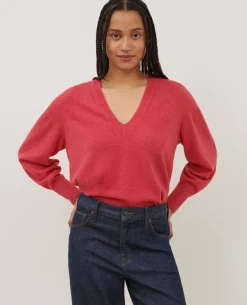 Maille|Comptoir des Cotonniers Pull En Cachemire 8899 12 Pink