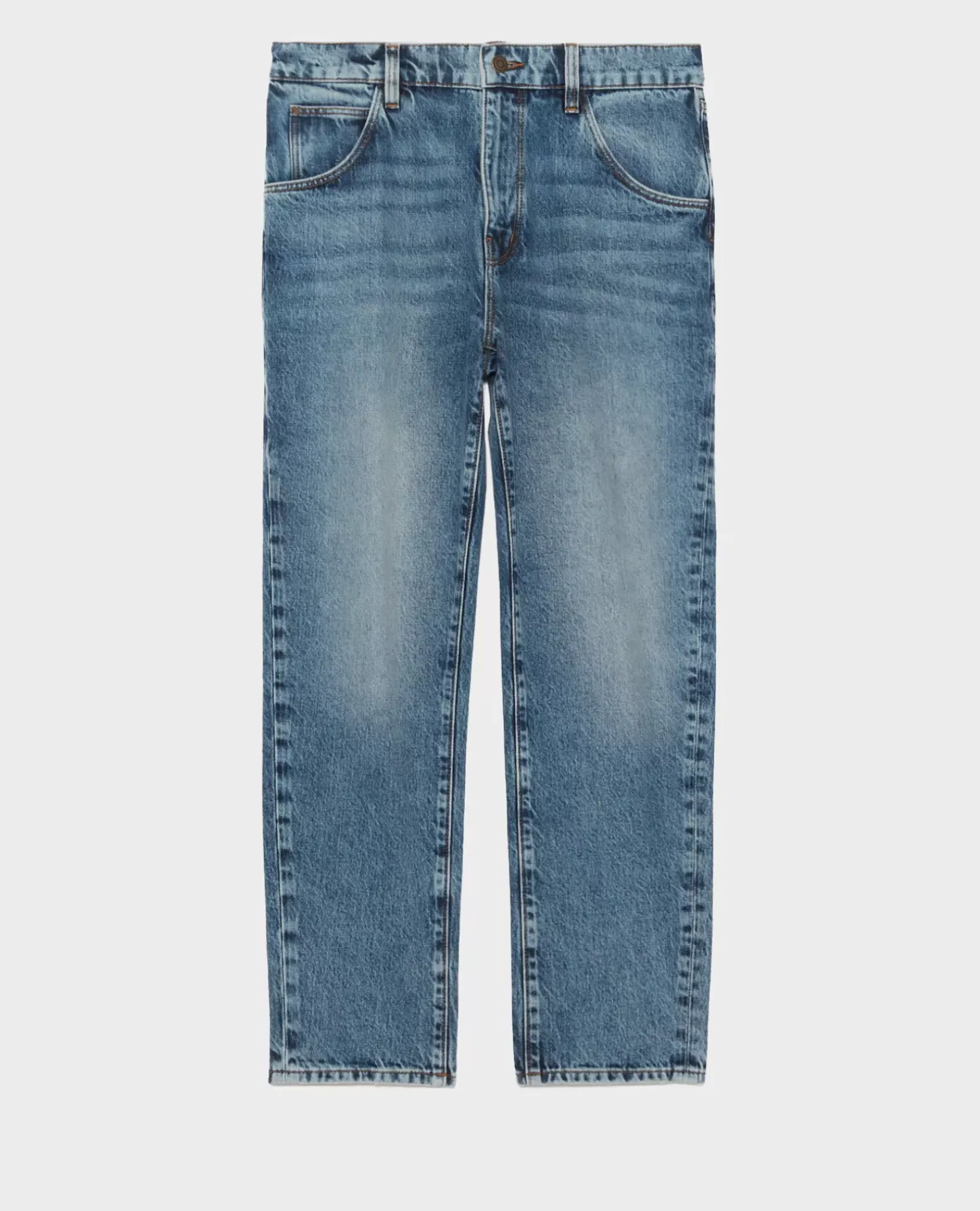 Jeans|Comptoir des Cotonniers Rita - Slouchy - Jean Ample En Coton Vintage Mid Wash