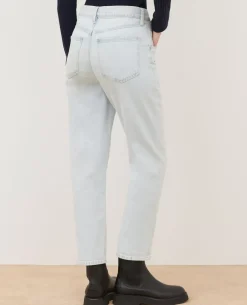 Jeans|Comptoir des Cotonniers Rita - Slouchy - Jean Ample En Coton 0600 Icy Wash Denim