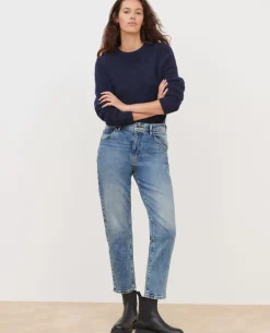 Jeans|Comptoir des Cotonniers Rita - Slouchy - Jean Ample En Coton 111 Denim Blue