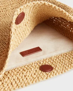 Sacs|Comptoir des Cotonniers Sac Raphia Papier Crochete Main 7003 30 Natural