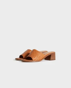 Chaussures|Comptoir des Cotonniers Sandales Cuir A Talons 31 Beige