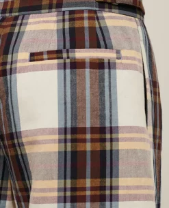 Jupes & Shorts|Comptoir des Cotonniers Short A Carreaux 0180 Wine