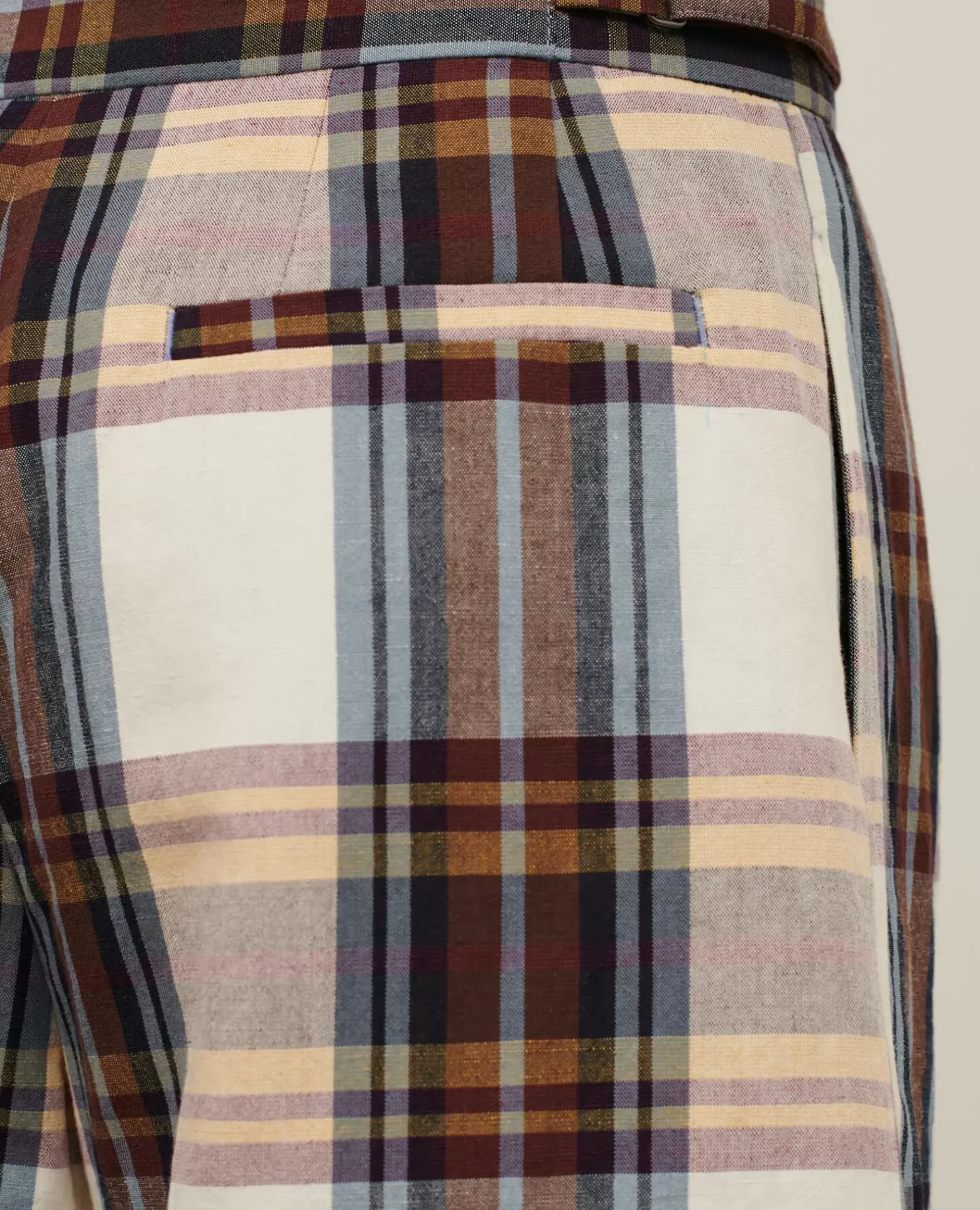 Jupes & Shorts|Comptoir des Cotonniers Short A Carreaux 0180 Wine