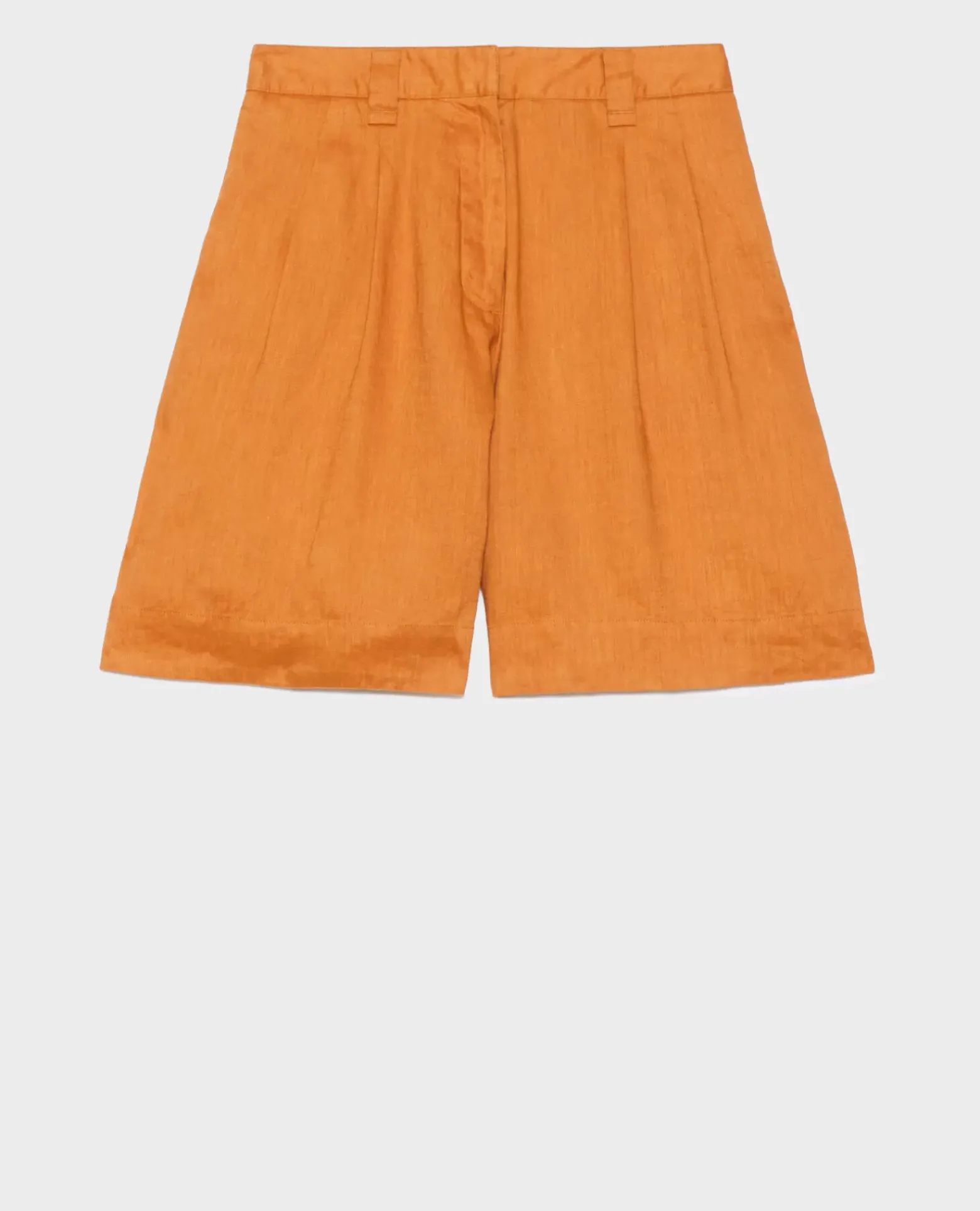 Jupes & Shorts|Comptoir des Cotonniers Short Ample En Lin 0320 Almond Brown