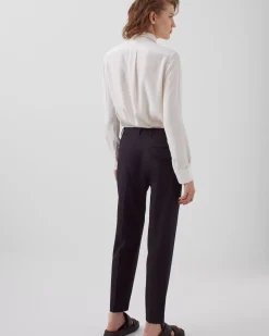 Blouses & Chemises|Comptoir des Cotonniers Sibylle - Chemise En Soie Optical White