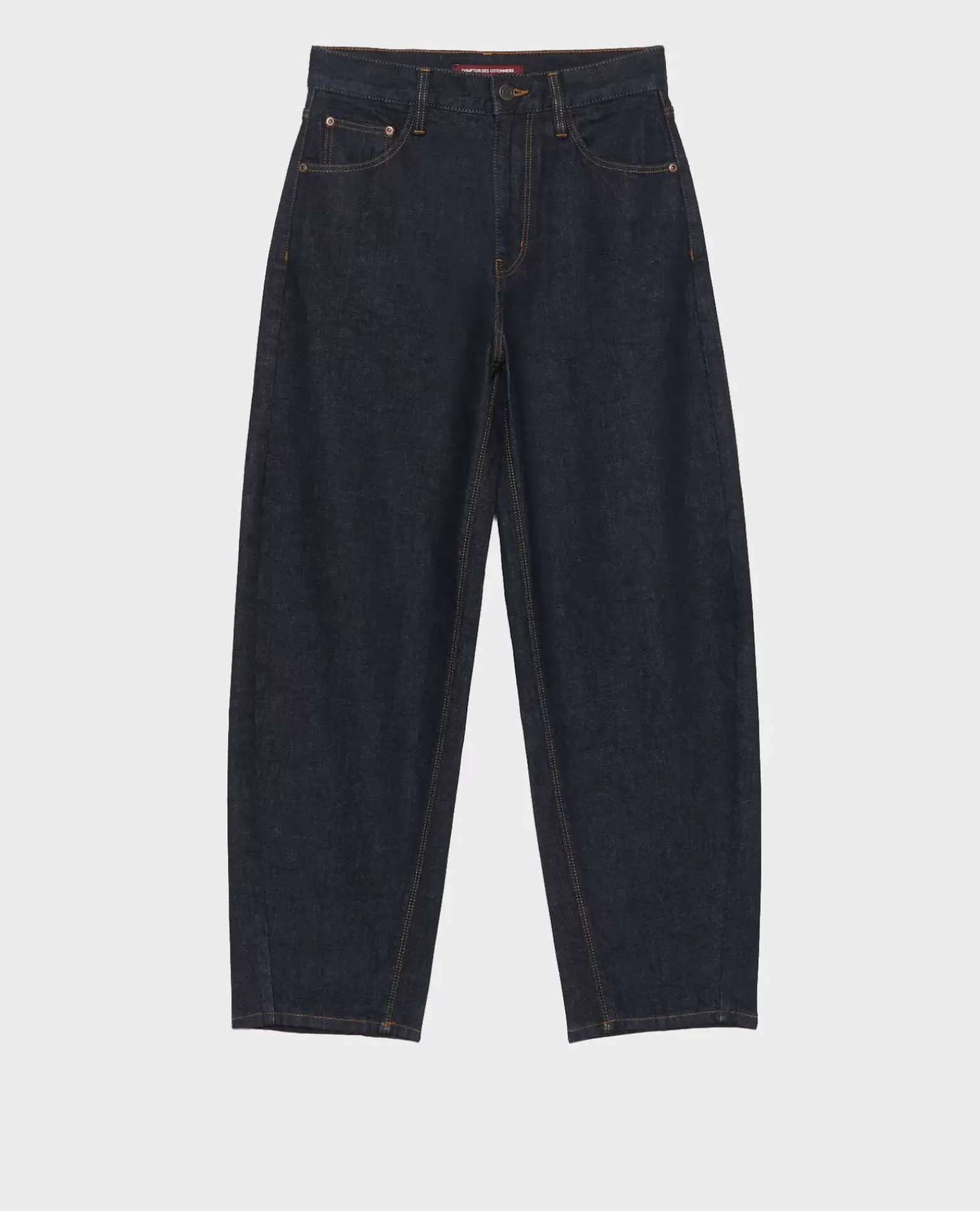 Jeans|Comptoir des Cotonniers Sydonie - Balloon - Jean 7/8E En Coton 7203 103 Denim