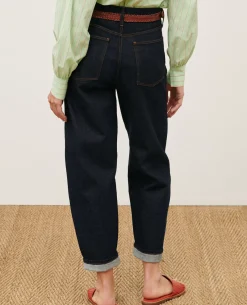 Jeans|Comptoir des Cotonniers Sydonie - Balloon - Jean 7/8E En Coton 7203 103 Denim