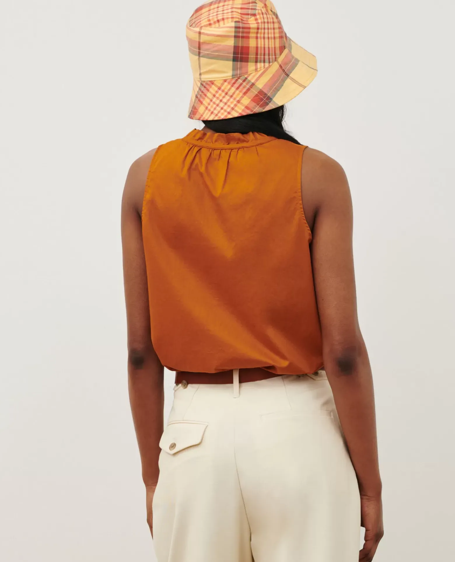 Blouses & Chemises|Comptoir des Cotonniers Top En Voile De Coton 29 Orange
