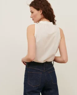 Blouses & Chemises|Comptoir des Cotonniers Top En Voile De Coton 01 White
